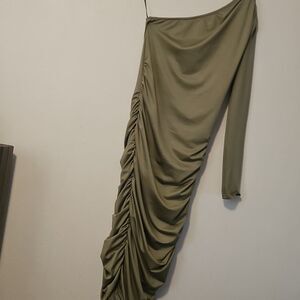 Babe woman one shoulder dress S